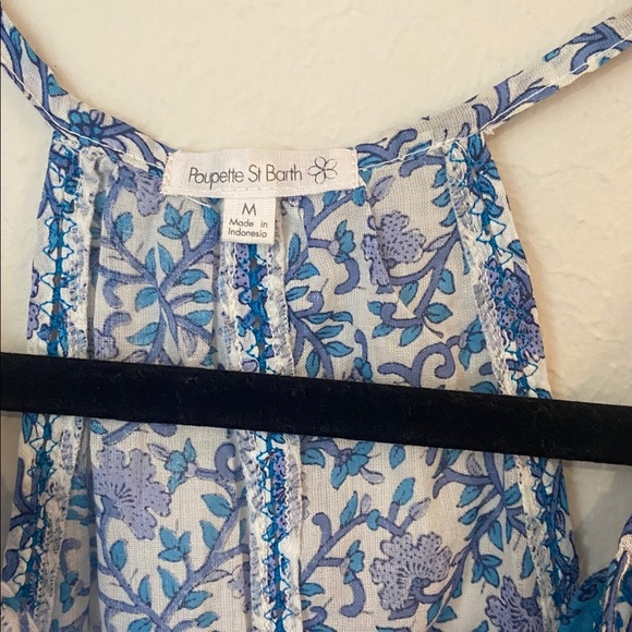 Poupette St Barth Women's Carine Mini Dress Blue - Picture 3 of 5